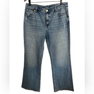 Reitmans straight leg Blue jeans size 16